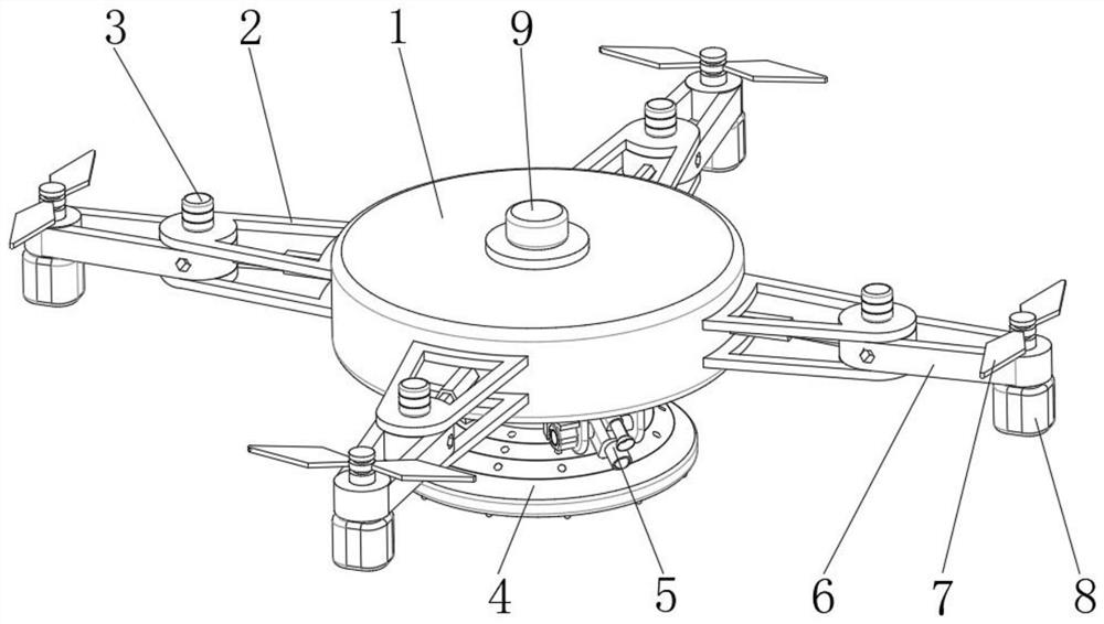 Easy-to-carry miniature unmanned aerial vehicle and using method thereof