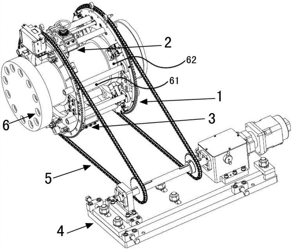 Large-scale shaft part shaft neck turning equipment and turning process