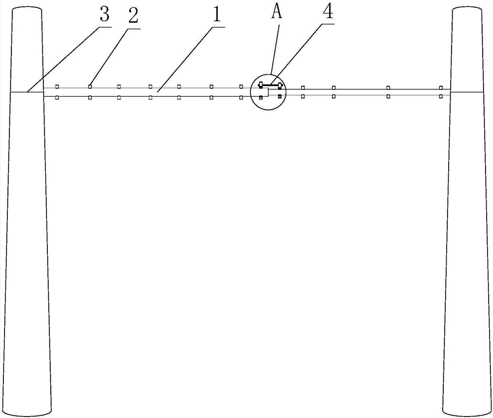 Anti-falling device for safety belt hanging