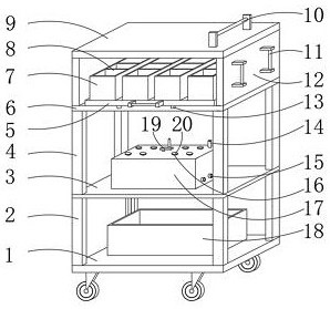 Novel multifunctional sample storage rack for medical examination