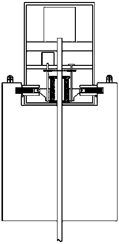 A water conservancy gate device with warning light and automatic locking and using method thereof