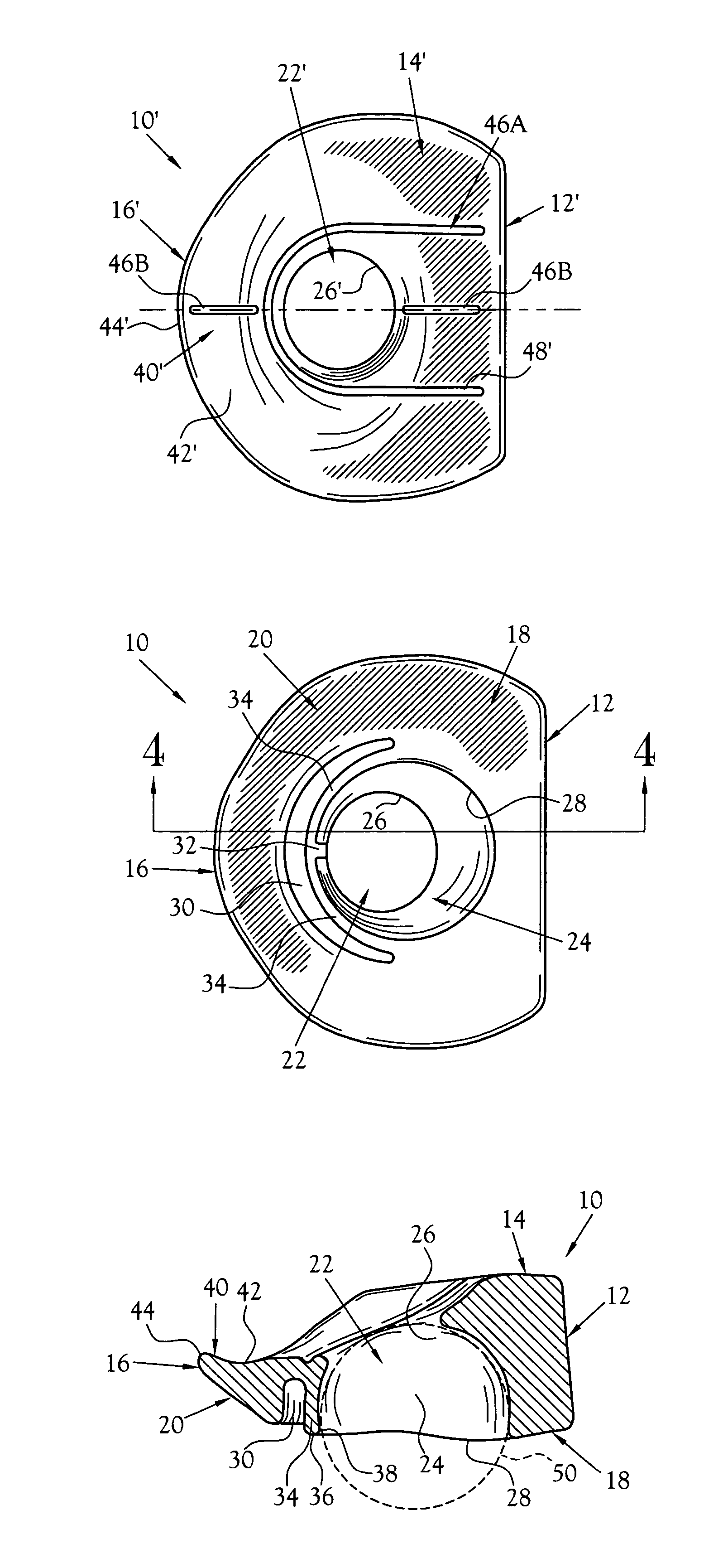 Golf ball putter including golf ball alignment indicia