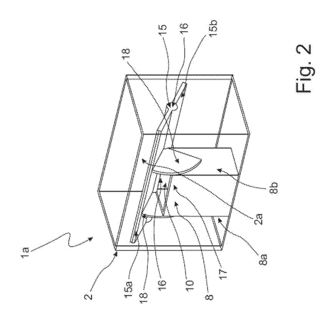 Warm air channel outlet control device