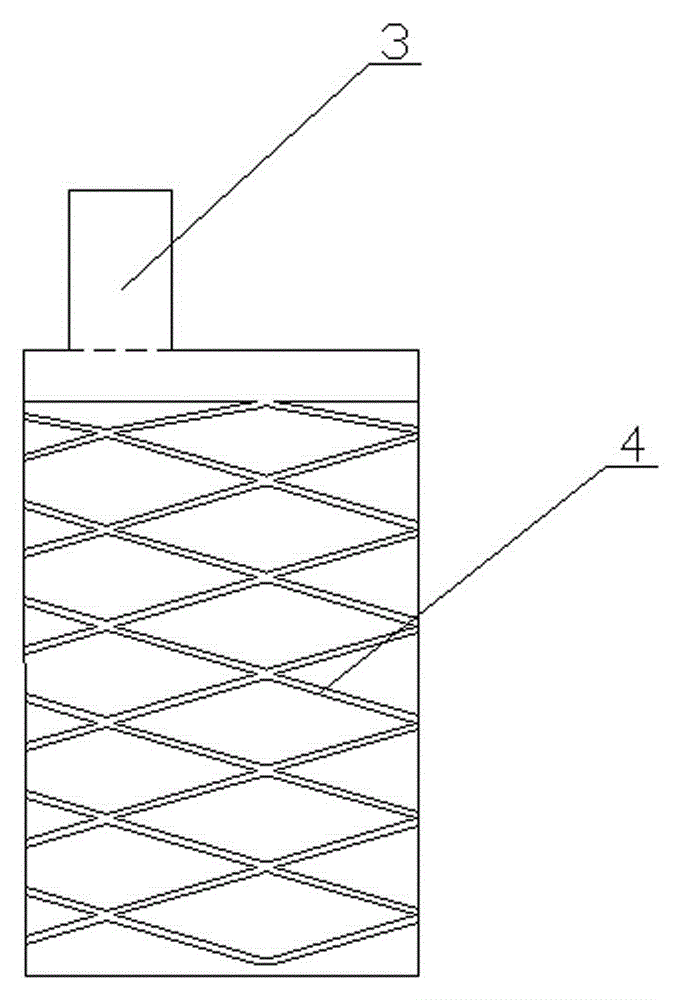 Plate grid of negative plate for lead-acid storage battery