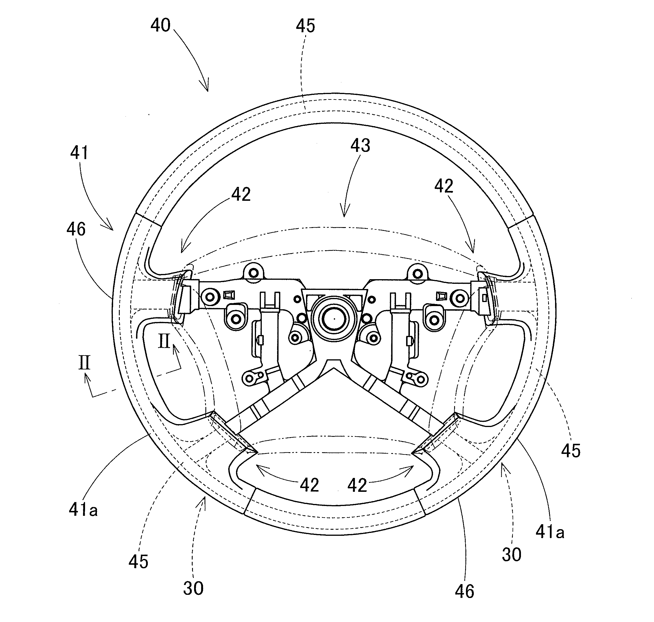 Heater element and steering wheel