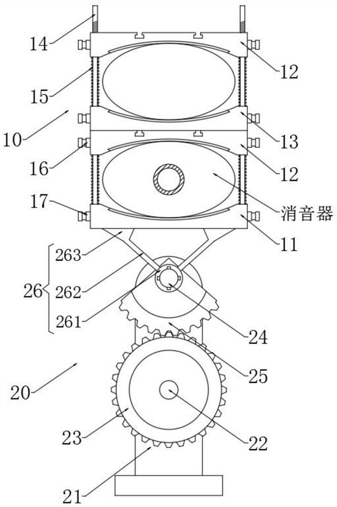 A new energy vehicle exhaust pipe rear muffler assembly welding method