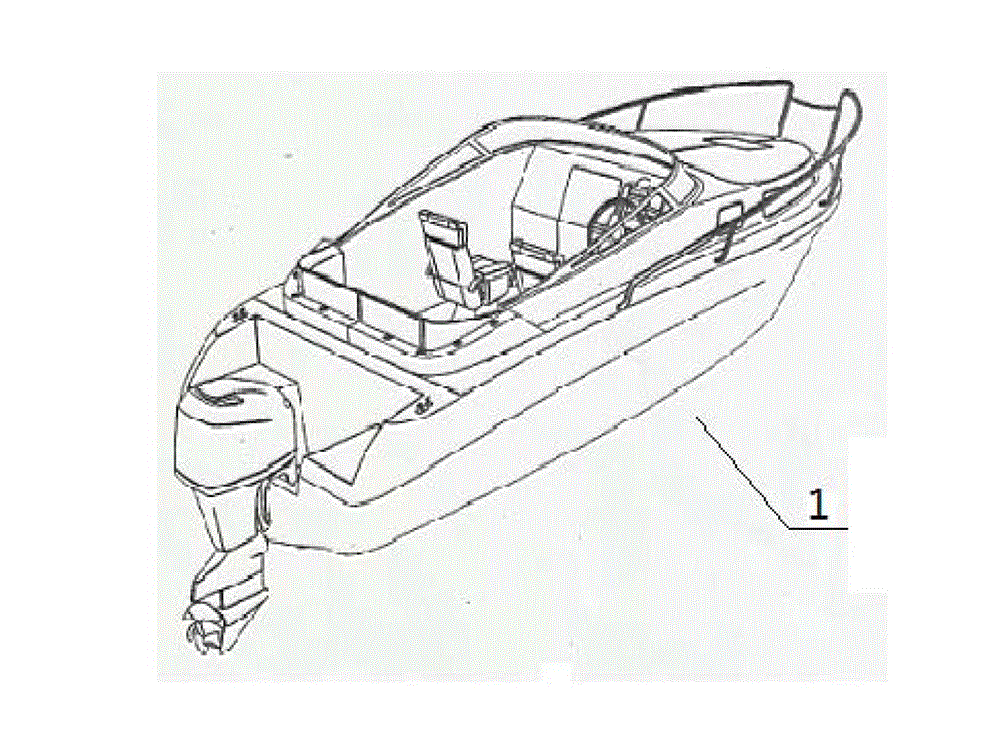 Rotational moulding plastic ship and manufacturing method thereof