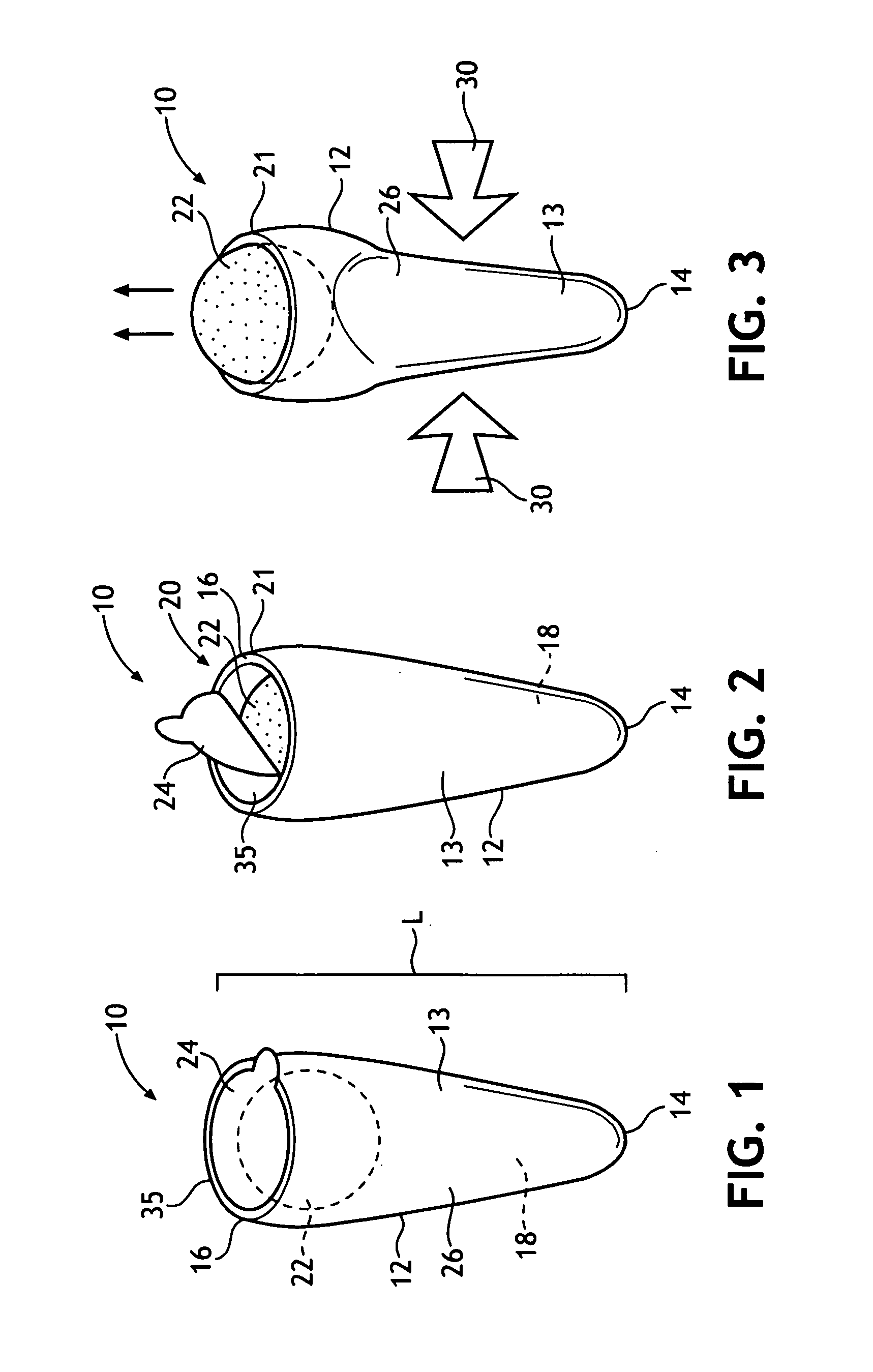 Delivery device for liquid or semi-solid materials