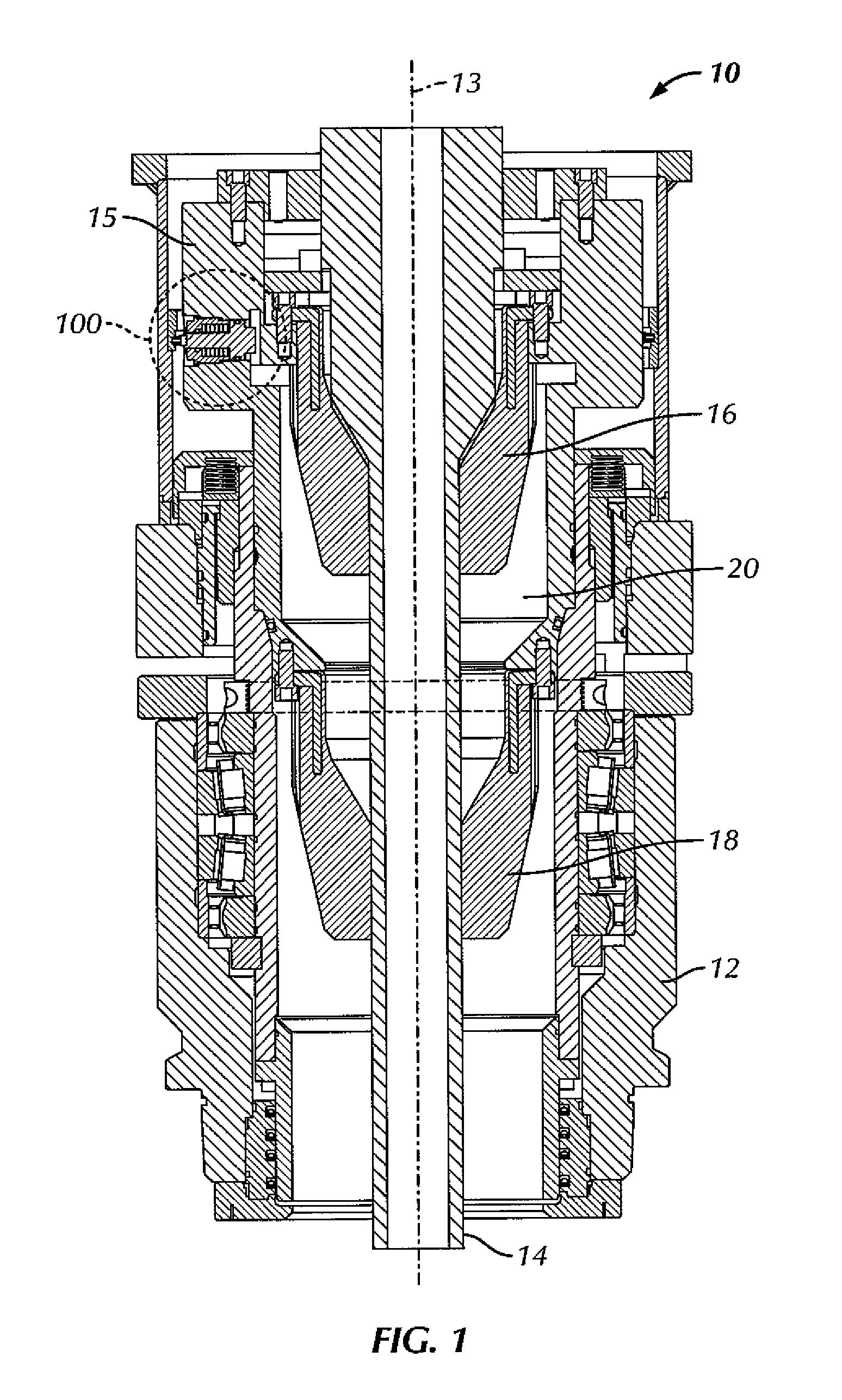 Dual stripper rubber cartridge with leak detection