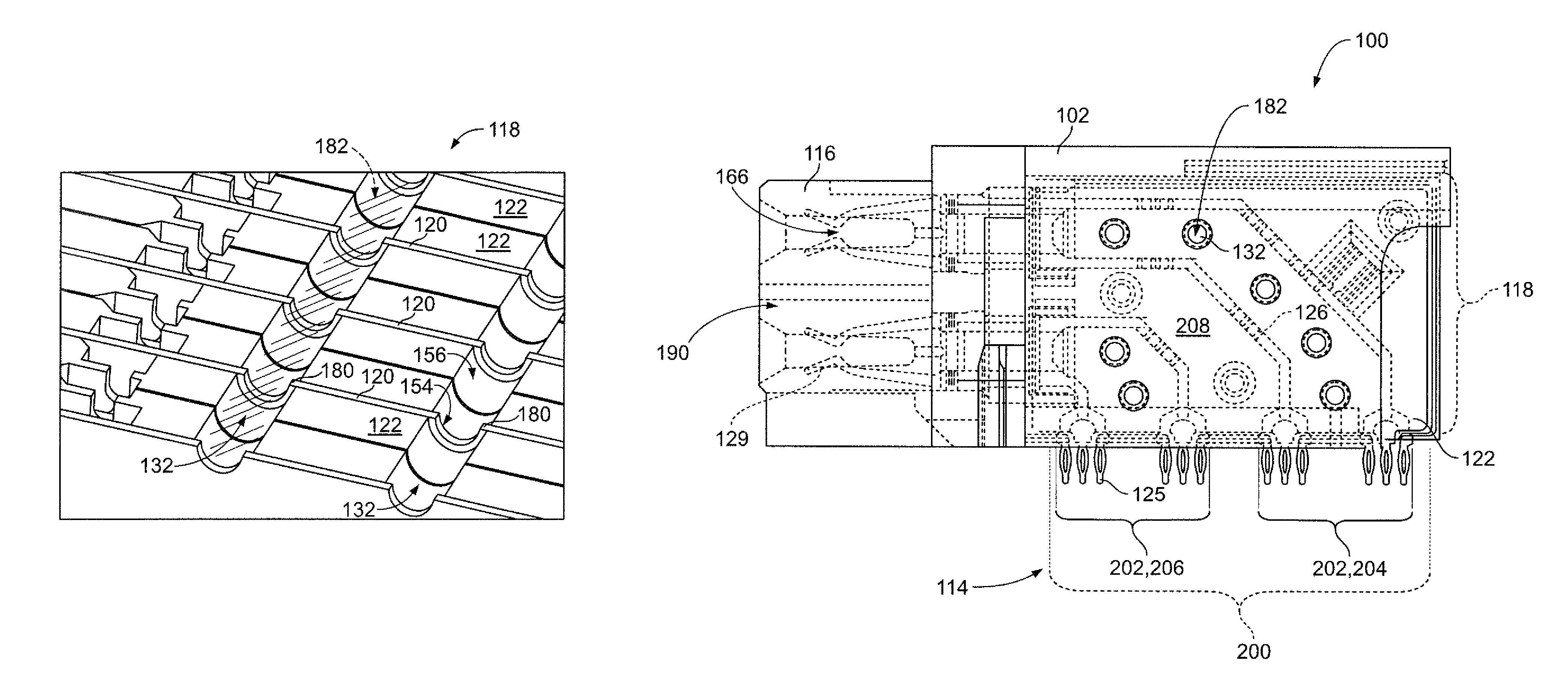 Electrical connector having grounding material