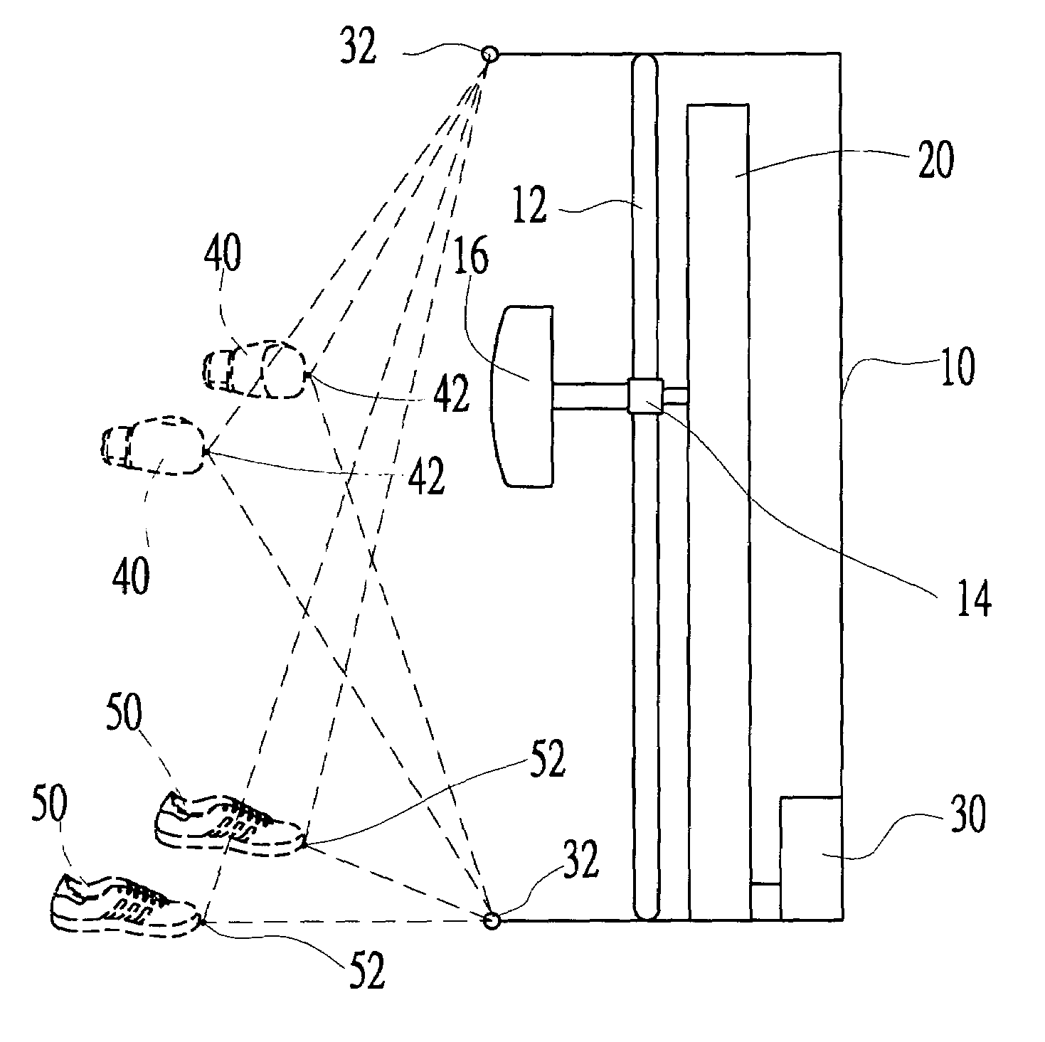 Interactive boxing trainer