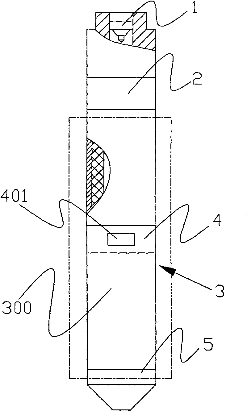 Controllable pulse gas energy pressure cracking device