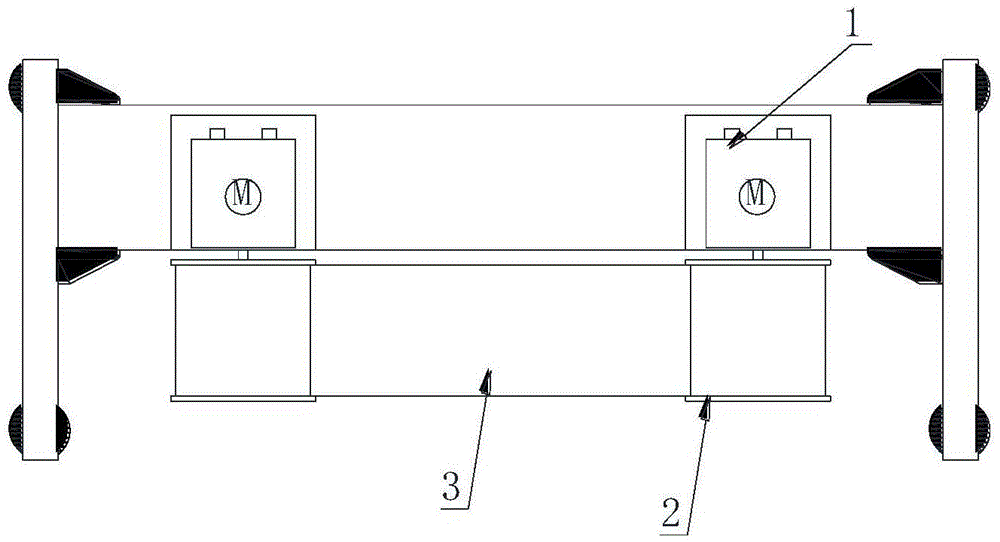 Cloth strip transmission device