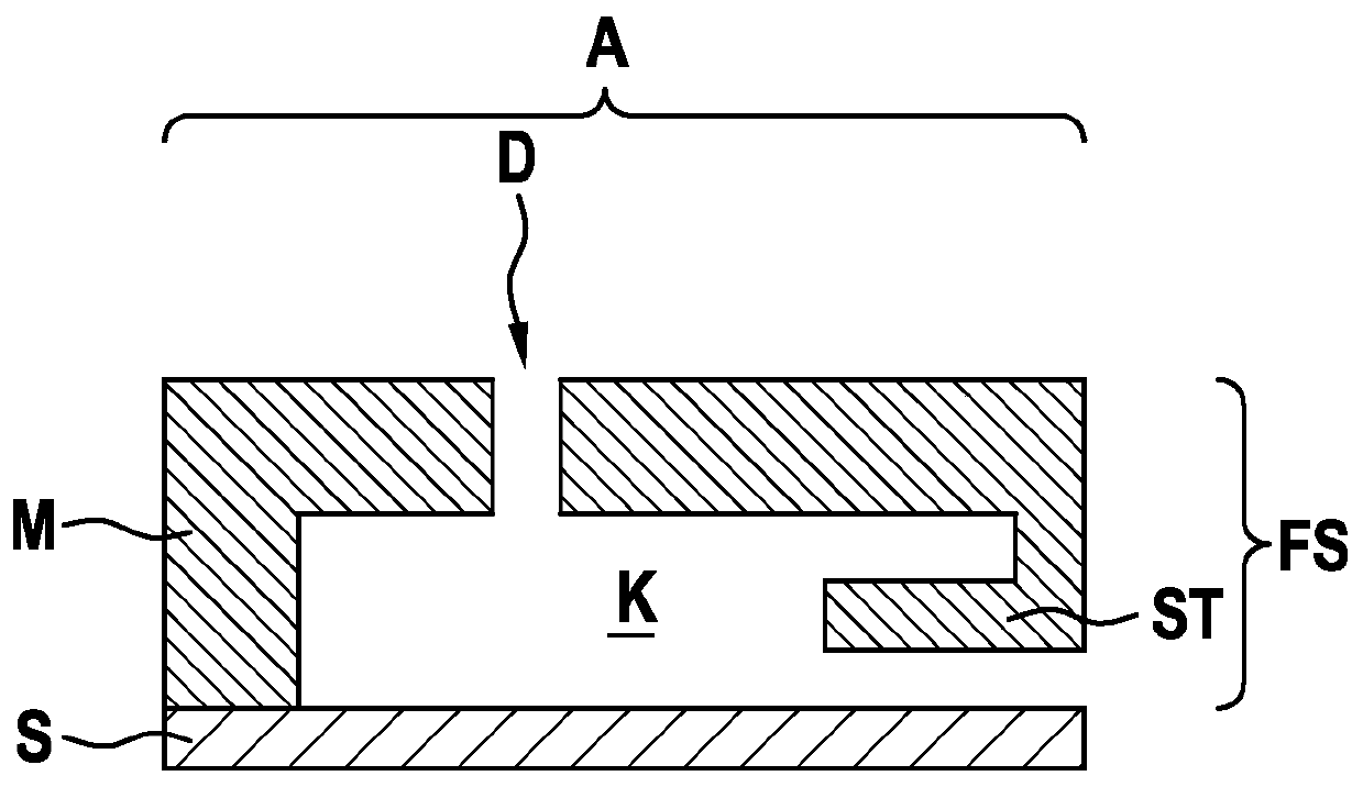 Method for producing a MEMS structure and corresponding MEMS structure