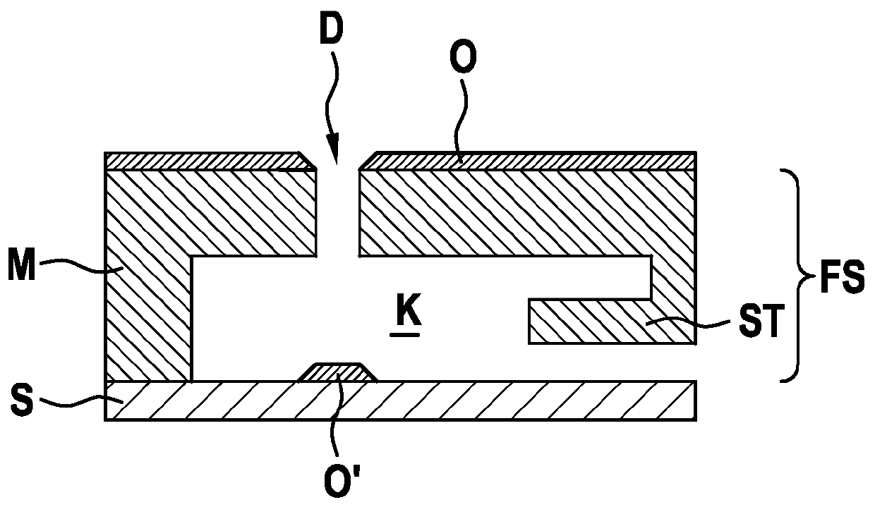 Method for producing a MEMS structure and corresponding MEMS structure