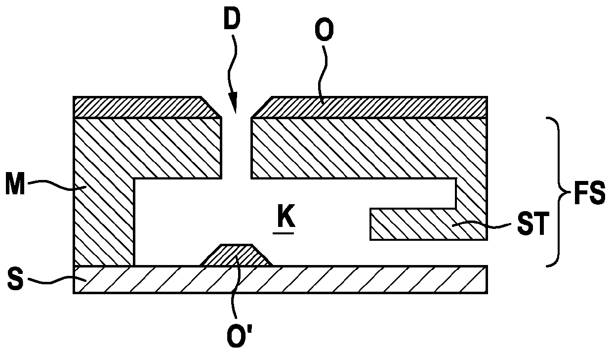 Method for producing a MEMS structure and corresponding MEMS structure