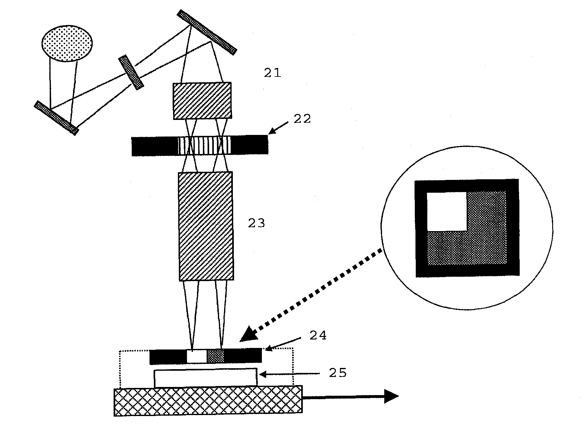 Optical alignment method and liquid crystal display element