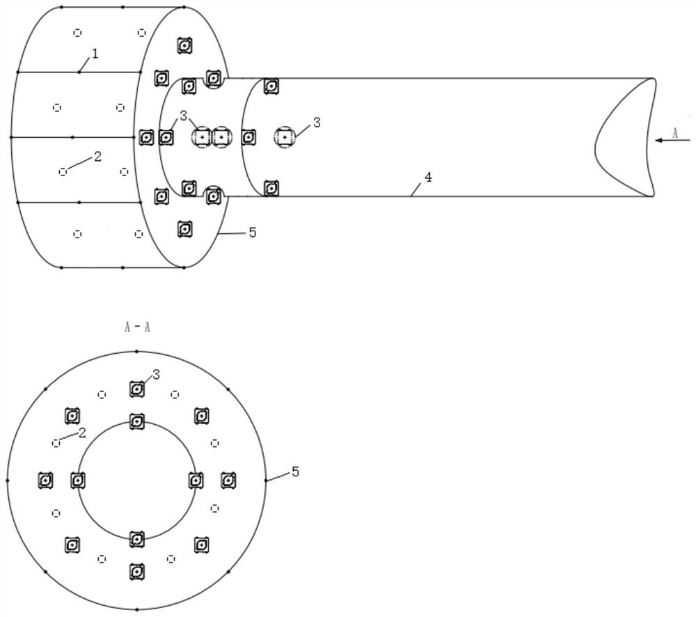 Fan active noise control system and method based on virtual error sensing