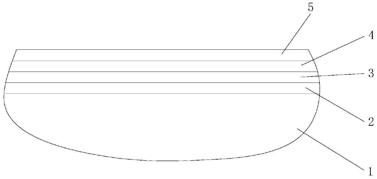 Wear-resistant anti-reflection transparent heat-insulating glass and preparation method thereof