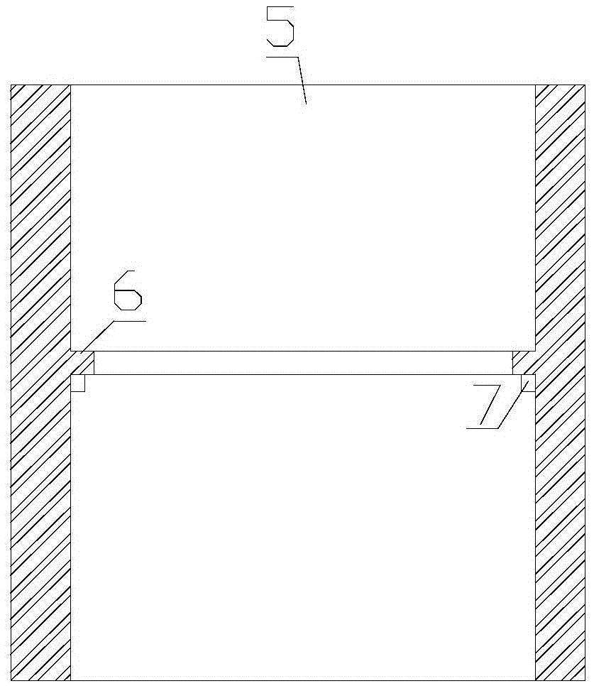 Water nail drainage system for railway roadbed slope and construction method of system