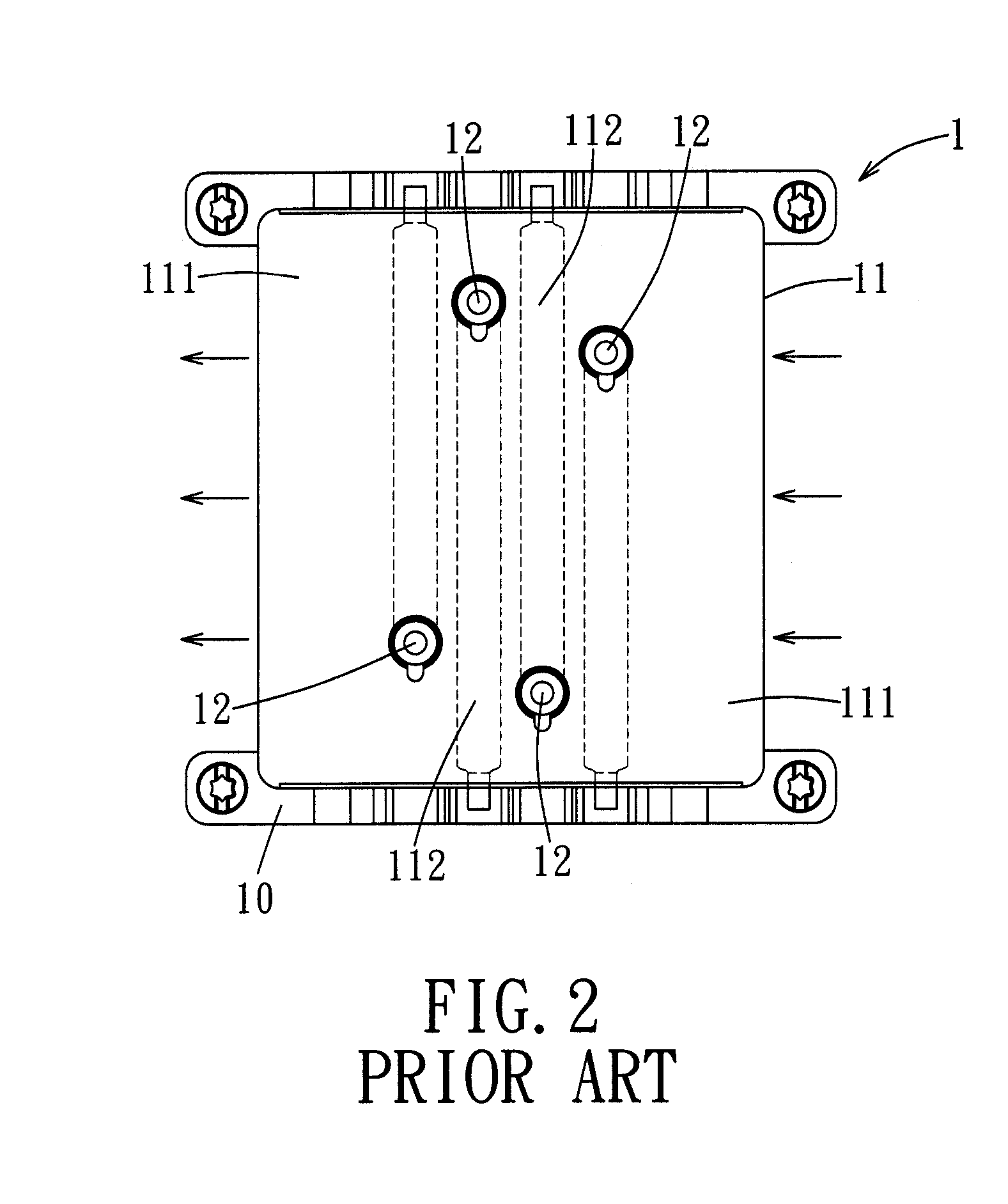 Heat dissipating device and heat dissipating fin