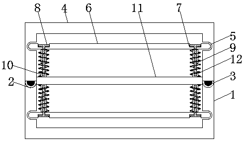 LED driving power packaging device