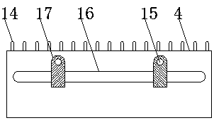 LED driving power packaging device