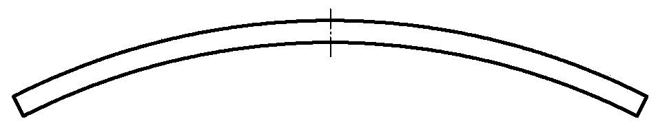 A bonding mold and bonding method for tapered surface friction material of synchronizer inner ring