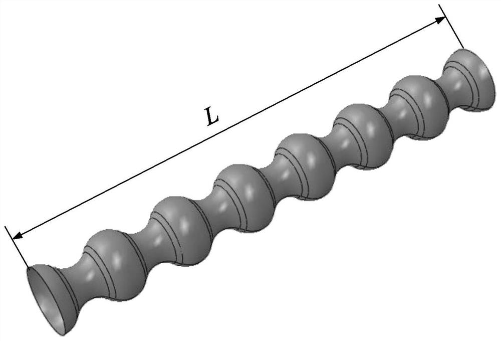 A multi-directional self-locking energy-absorbing system with a bamboo-shaped thin-walled tube structure that is easy to assemble