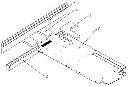 Lateral positioning bending mold