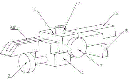 Lateral positioning bending mold