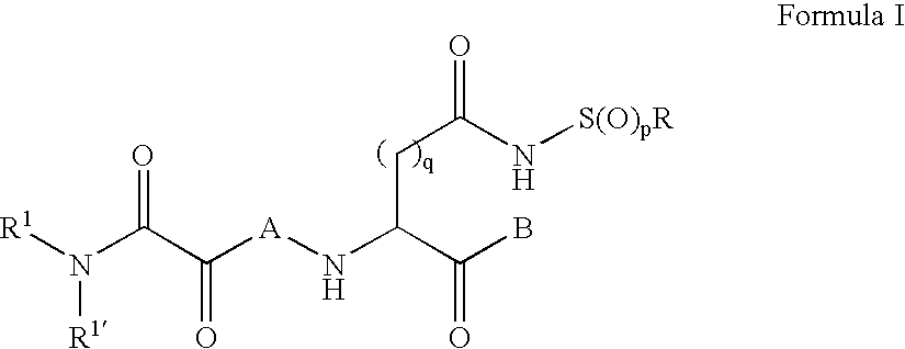 Inhibitors of the ICE/ced-3 family of cysteine proteases