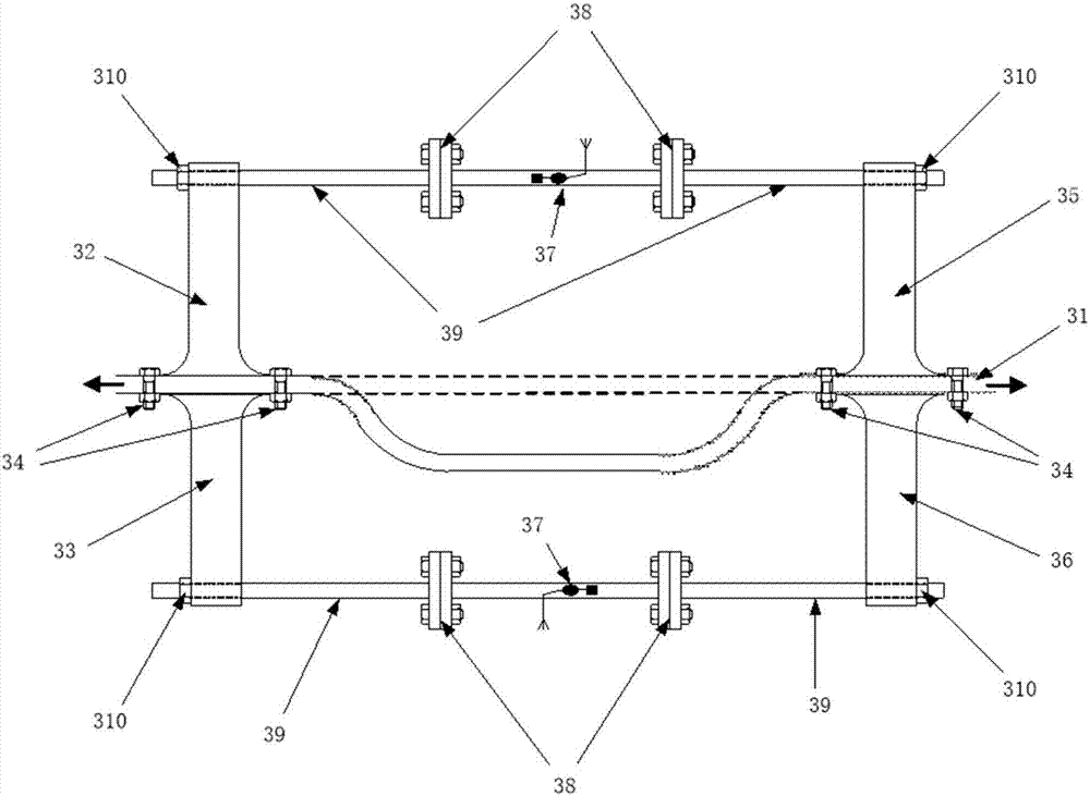 Wireless passive detection system for tension of high-voltage transmission line