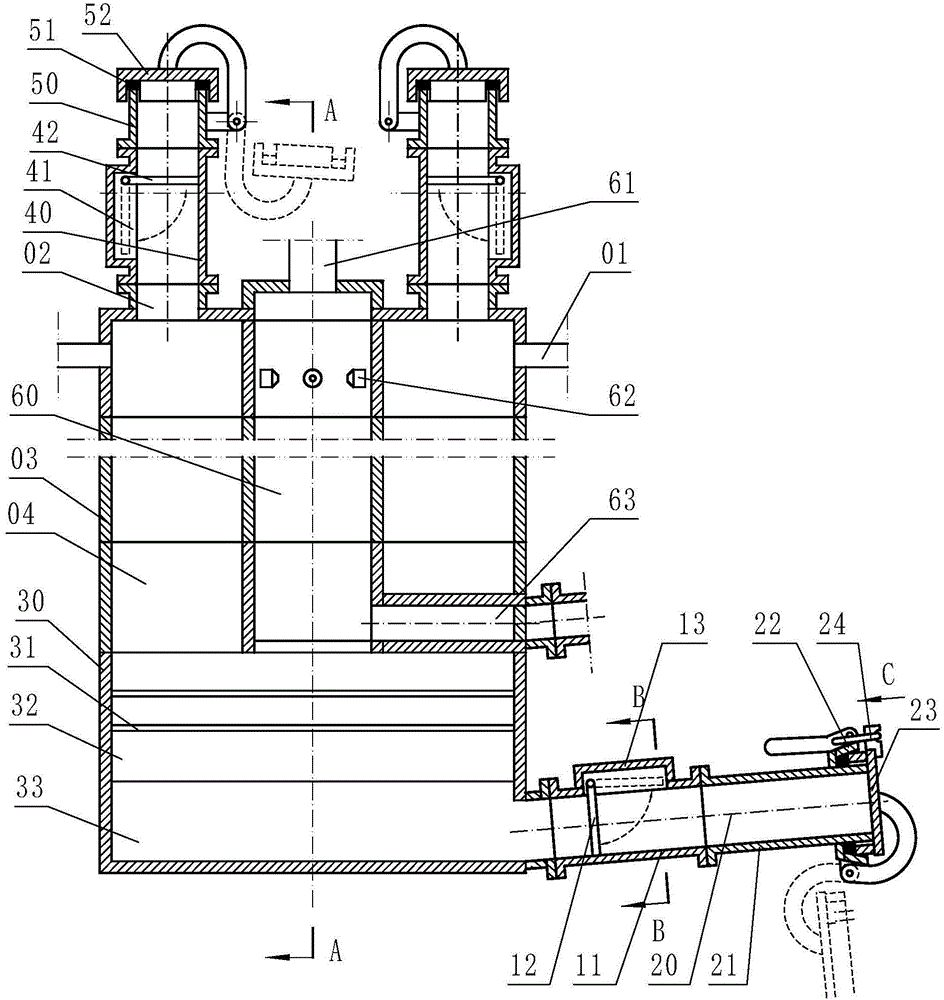 Carbon disulfide reacting furnace