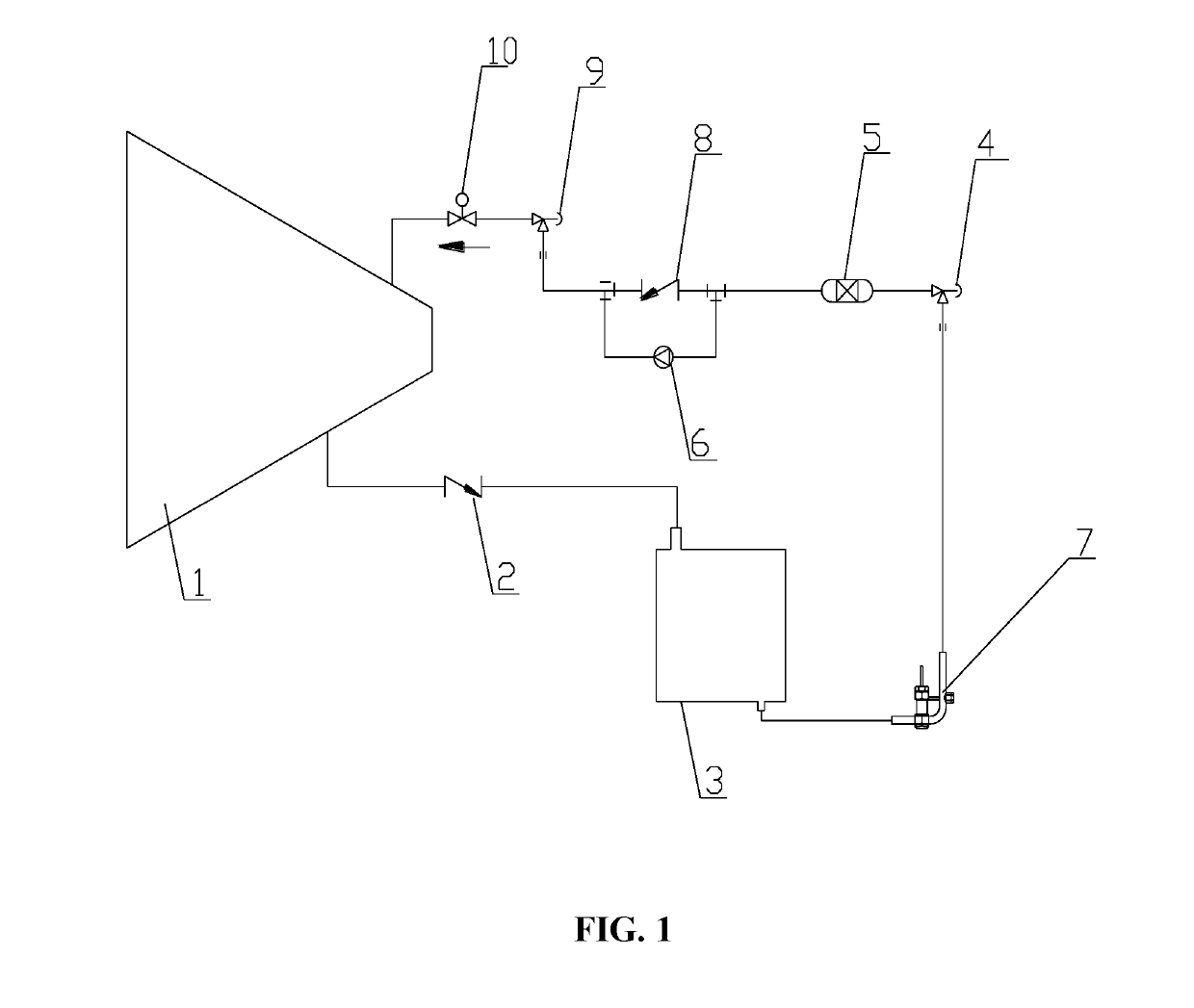 Oil flow switch and lubrication system with the same for a refrigeration system