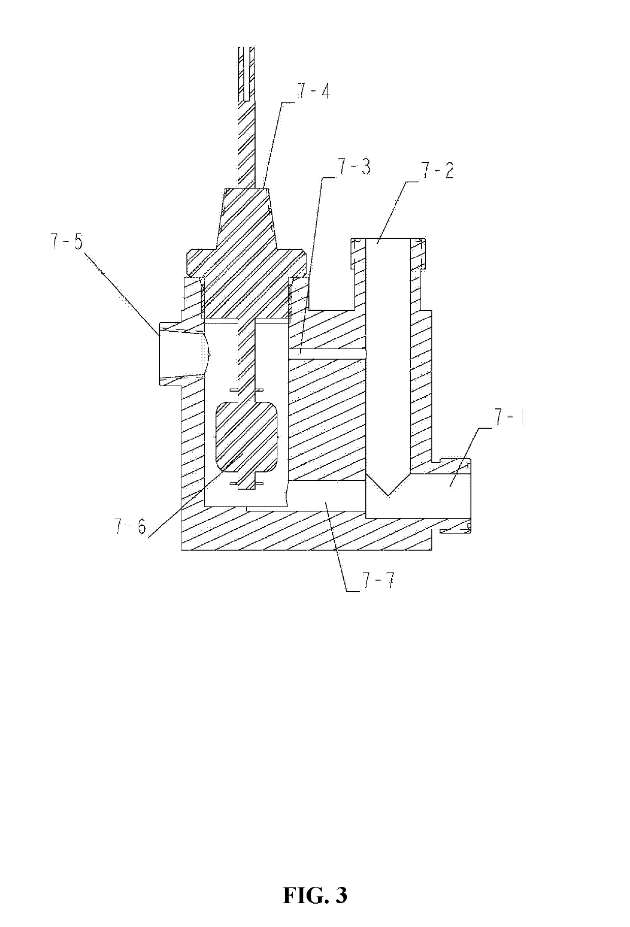 Oil flow switch and lubrication system with the same for a refrigeration system