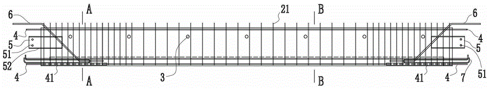 A Pre-tensioned Prestressed Reinforced Concrete Prefabricated Beam