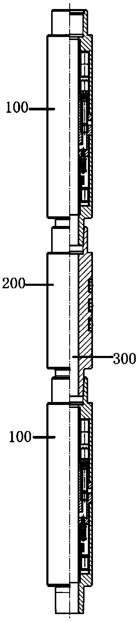 Separated layer water injection device and process method based on downhole wireless communication