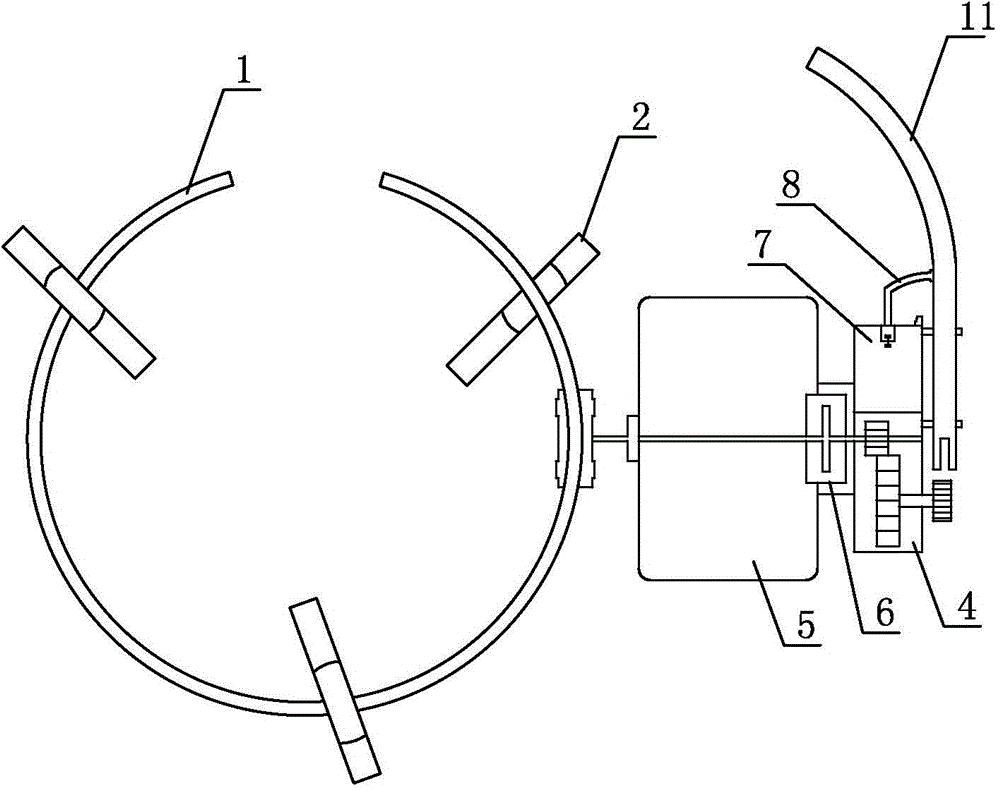 Wood seedling transplanter for forestry