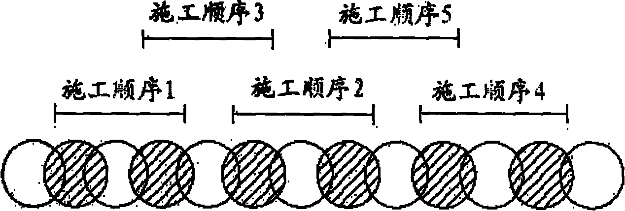 Foundation pit support and construction method for cement mixing pile inserted with Y type precast pile