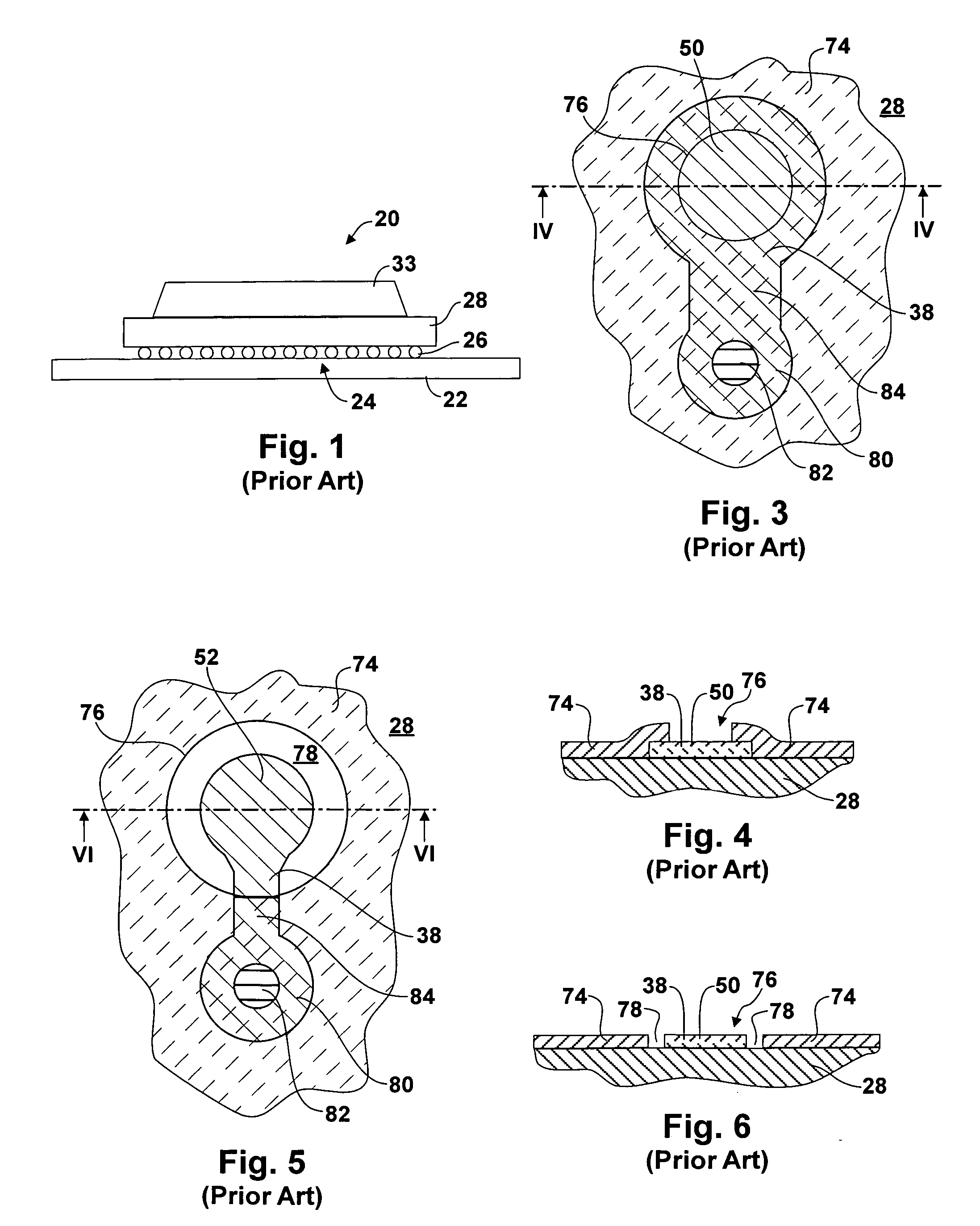 Anchored non-solder mask defined ball pad