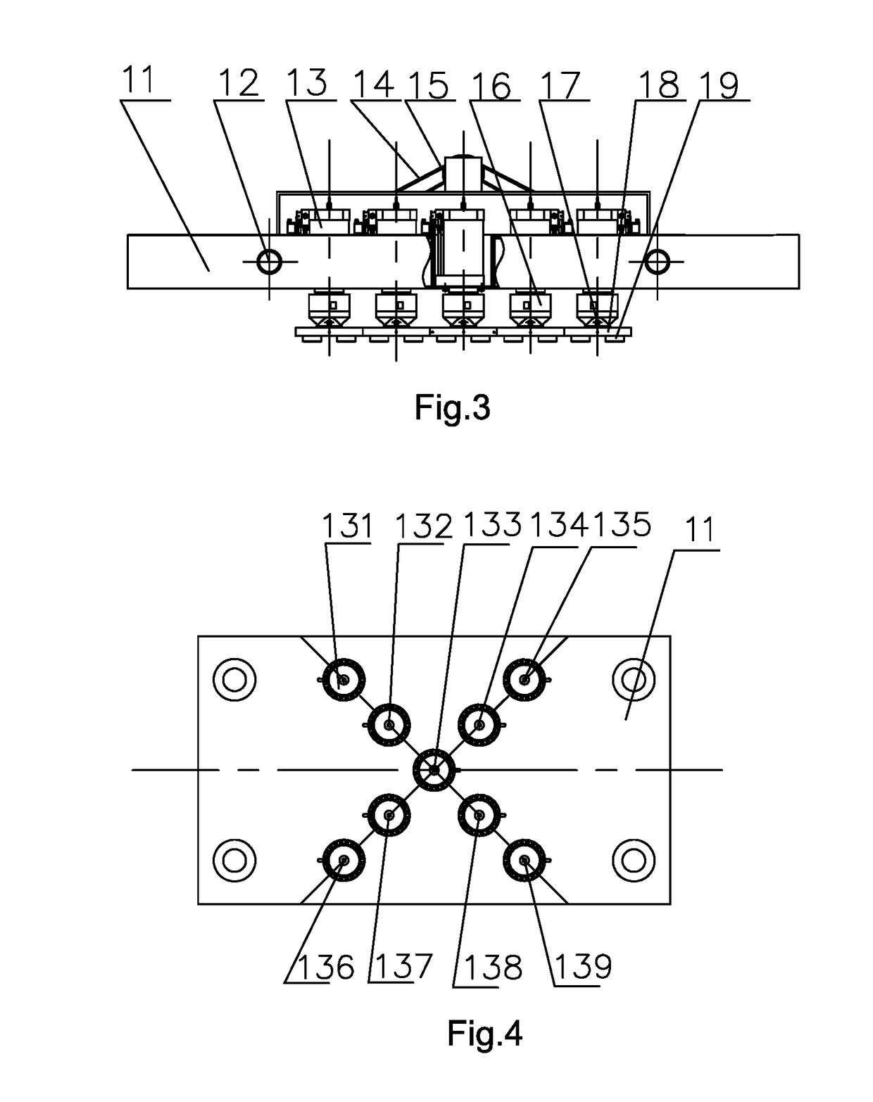 Tester assembled by multiple sets of mechanisms for shear strength-scale effect of rock joint