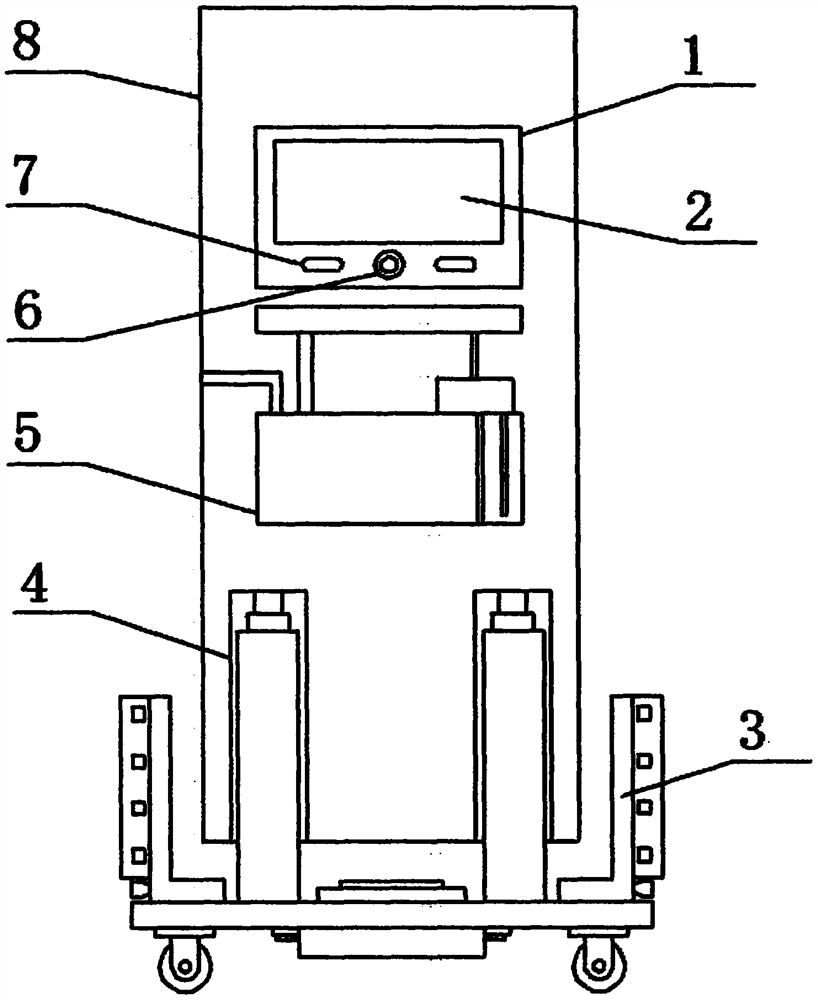 Face recognition monitoring device