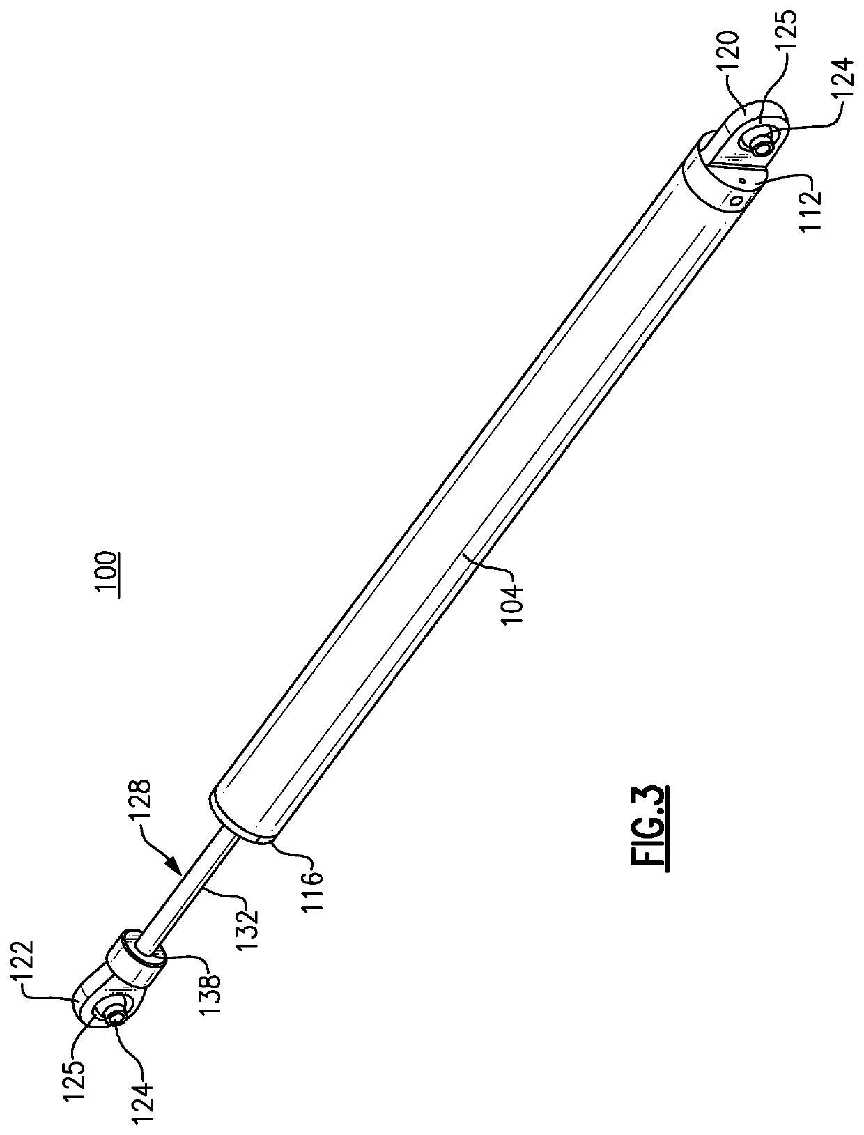 Viscous damper assembly having lockout function