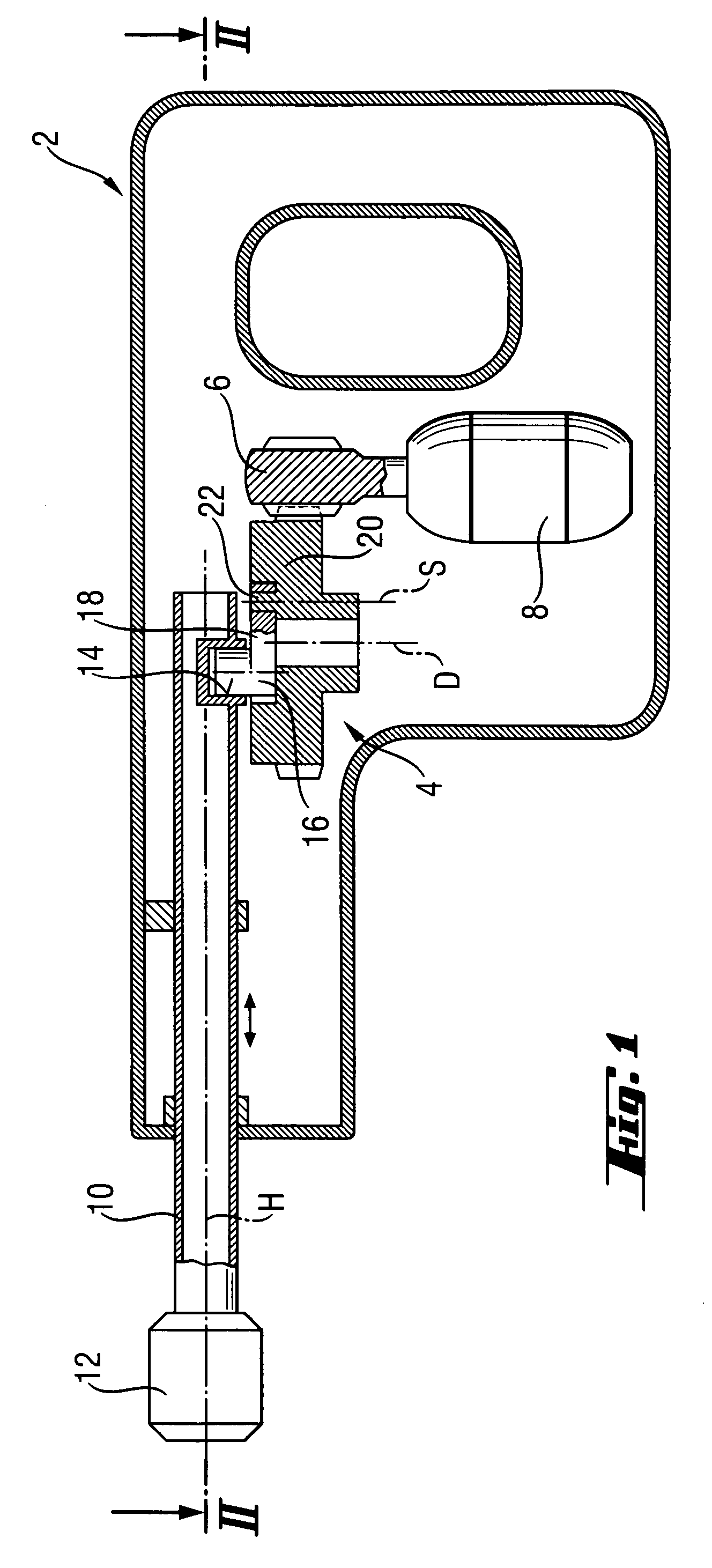 Movement conversion device for a hand-held power tool