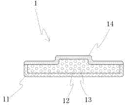 EVA damping element and shoe sole with the same