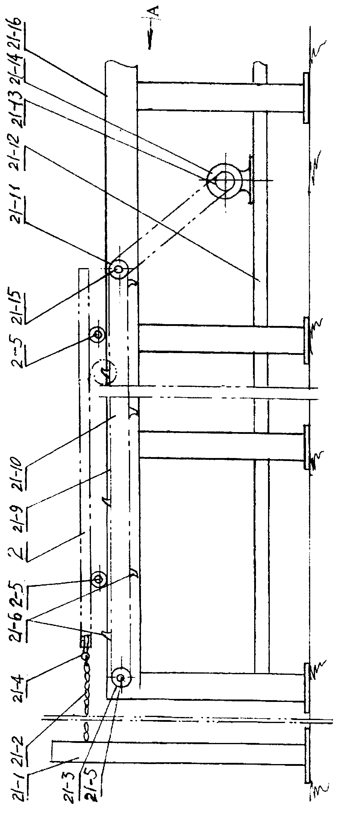 Production line of light weight foam concrete building board