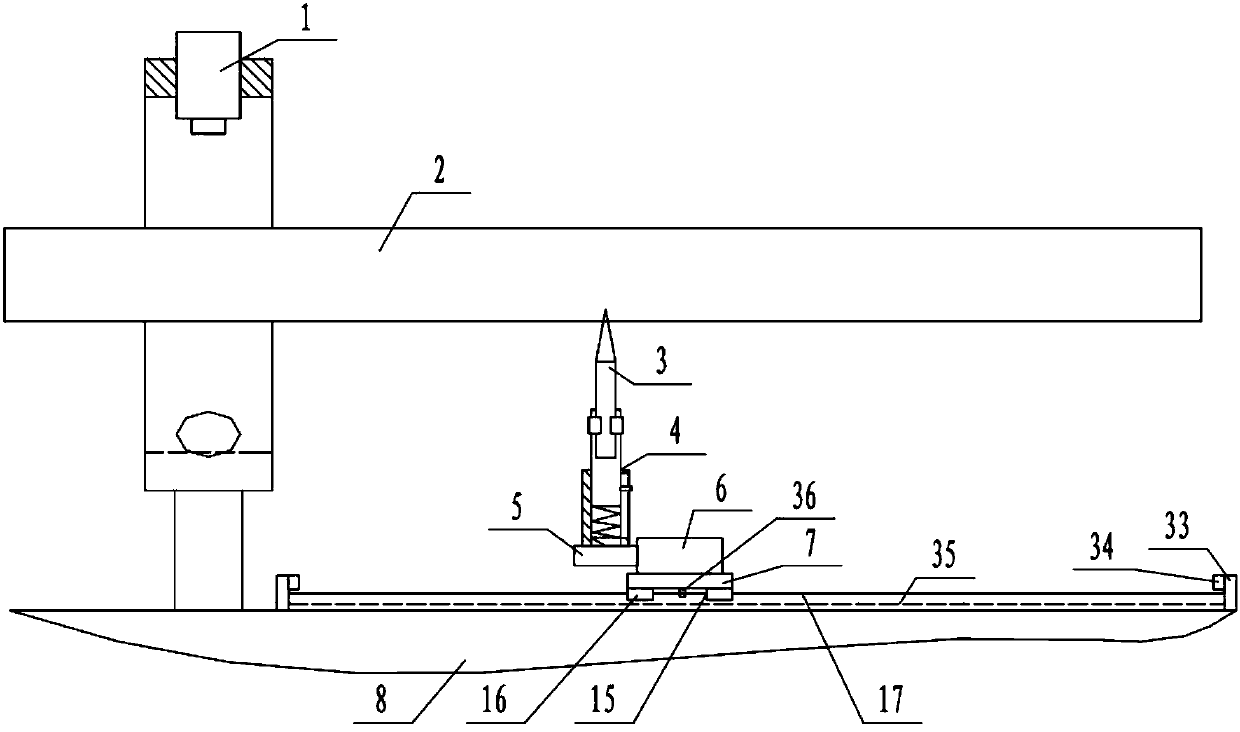 Marking and positioning apparatus for quality detection of twisted cables