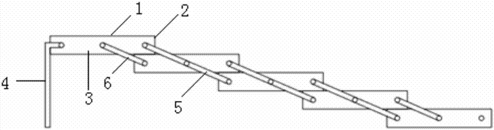 Multifunctional shelf for storing formed drilling tools of different diameters