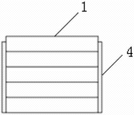 Multifunctional shelf for storing formed drilling tools of different diameters